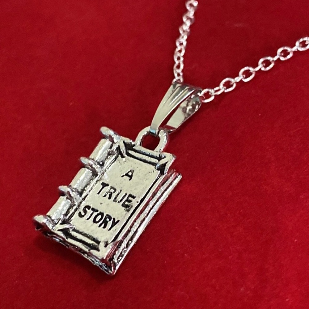 A True Story Book Necklace